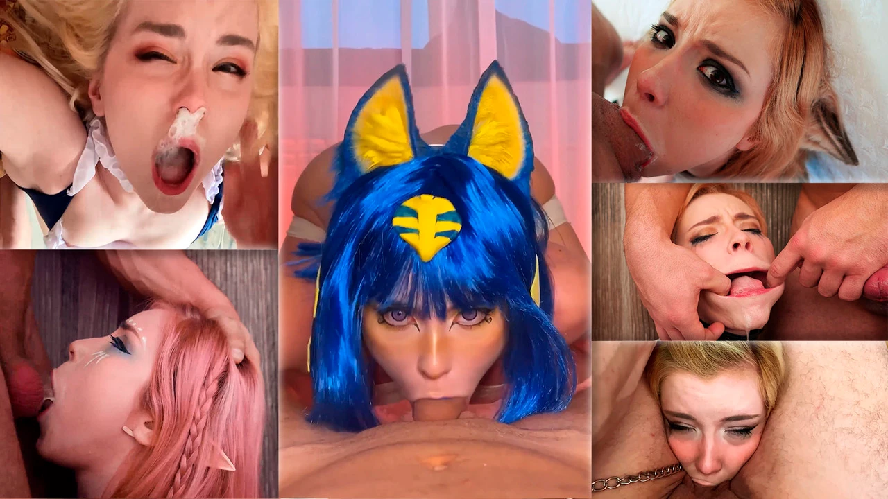 Best Deepthroat meoment compilation captured