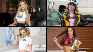 All Stars Compilation Anya Olsen Khloe Kapri Vanna Bardot and Whitney Wright
